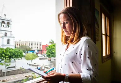 Lola Garc&iacute;a, consejera de Empleo del Cabildo de Fuerteventura.