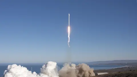 Cohete espacial, en una imagen de archivo.