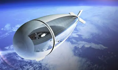 Un stratobus como este despegar&iacute;a desde el Parque Tecnol&oacute;gico de Fuerteventura.