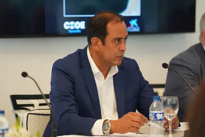 Blas Acosta, en una imagen difundida por desde el Gobierno de Canarias.