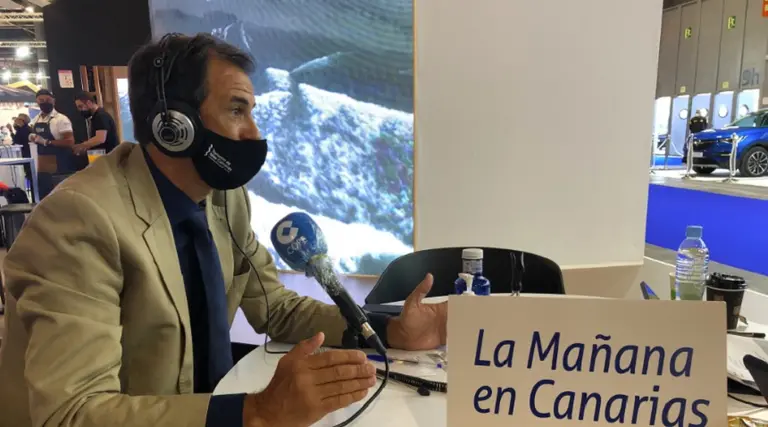 Jos&eacute; Juan Lorenzo en una intervenci&oacute;n en COPE Canarias. 