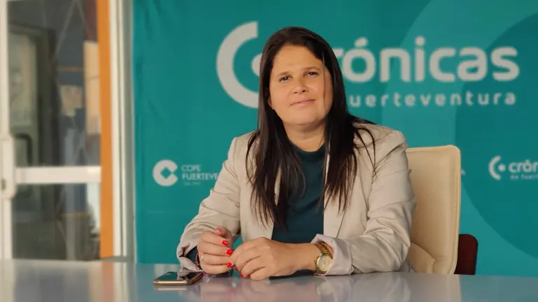 Esther Hernandez, alcaldesa de Tuineje