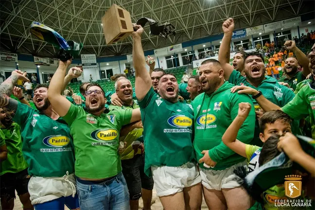 CL Maxorata celebra el Campeonato de Canarias este a&ntilde;o, en una imagen de la Federaci&oacute;n Canaria.