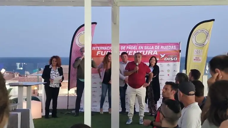 Presentaci&oacute;n del II Open Nacional Copa de Espa&ntilde;a de Padel en silla de ruedas.