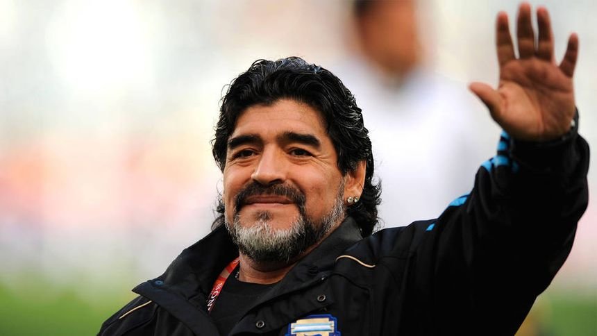 Diego Armando Maradona en una imagen de archivo.
