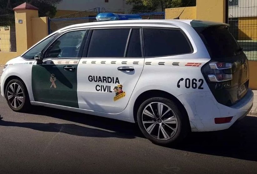 Vehículo de la Guardia Civil de Fuerteventura.