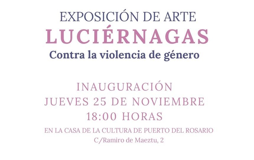 Exposición "Luciérnagas".