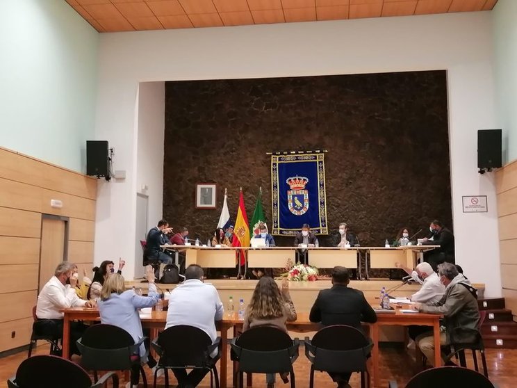 Pleno del Ayuntamiento de Pájara.