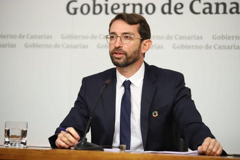 Antonio Olivera, viceconsejero de Presidencia del Gobierno de Canarias.