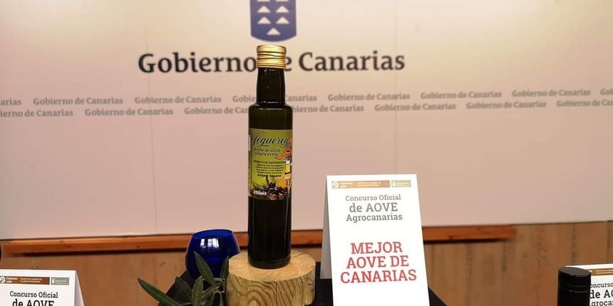 Teguerey es distinguido como el Mejor Aceite de Oliva Virgen Extra de Canarias.