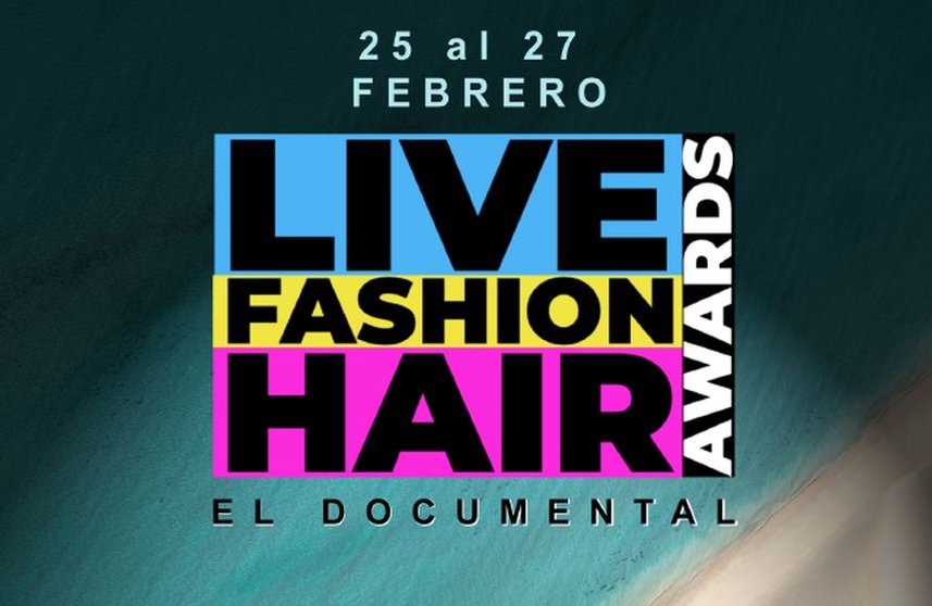 Cartel de Live Fashion Hair.