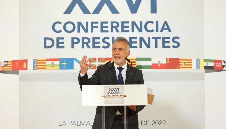 Ángel Víctor Torres, presidente del Gobierno de Canarias.