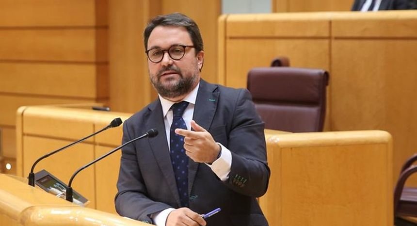 Asier Antona, senador autonómico por Canarias y portavoz adjunto del Grupo Parlamentario Popular.