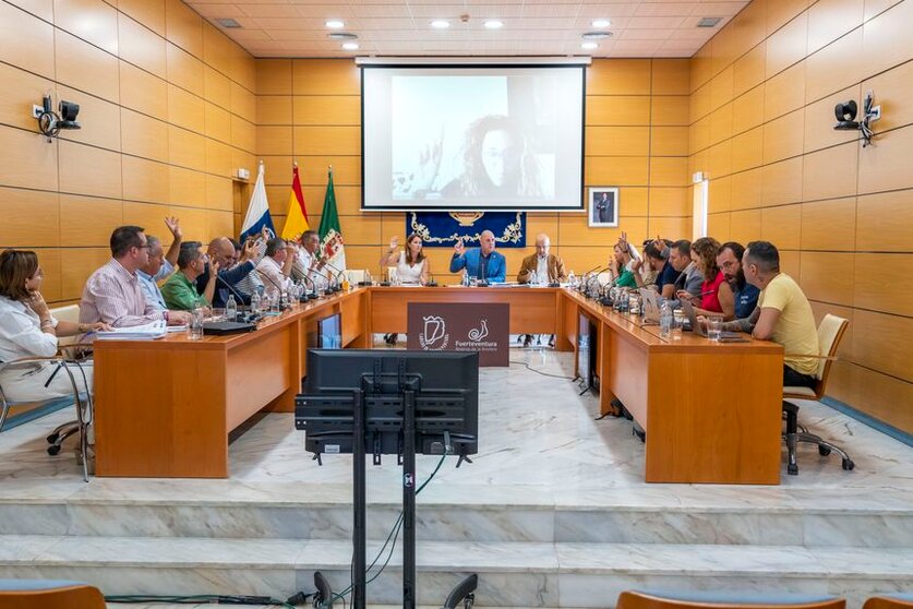 Pleno del Cabildo de Fuerteventura.