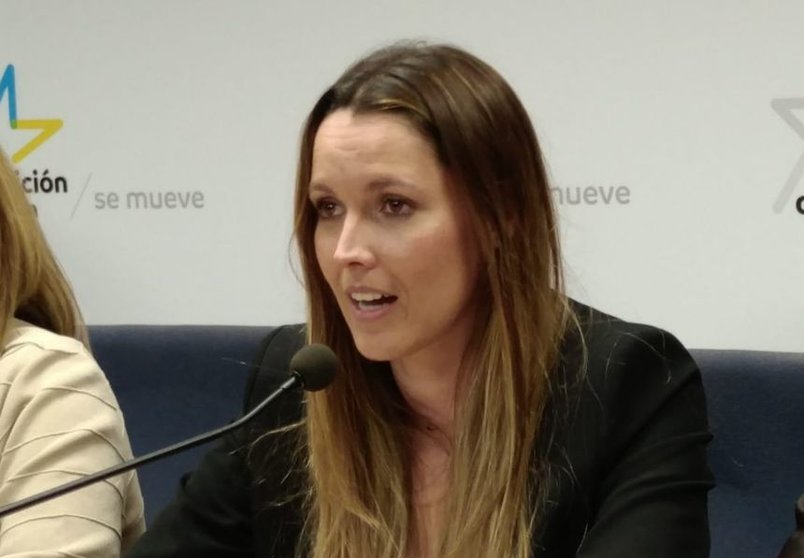 María Fernández, portavoz nacional de Coalición Canaria-PNC.