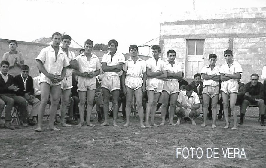 Fotos cedidas de antiguos luchadores del Unión Antigua.