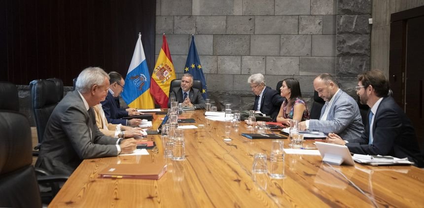 Consejo de Gobierno del Gobierno de Canarias.