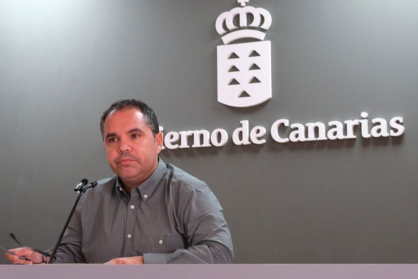 Gustavo Santana, viceconsejero de Empleo del Gobierno de Canarias.