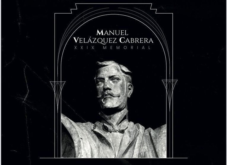 Cartel del XXIX Memorial Manuel Velázquez Cabrera.