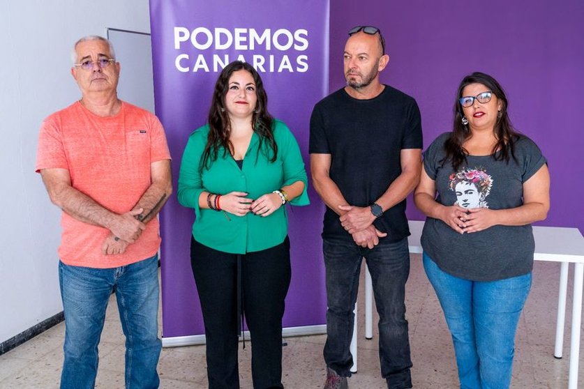 Representes de Podemos en Fuerteventura.