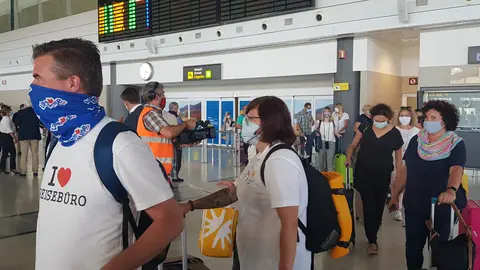 Primeros turistas alemanes tras alarma