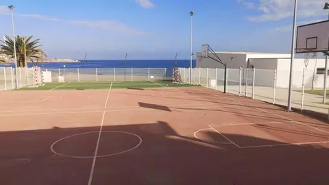 Cancha deportiva.