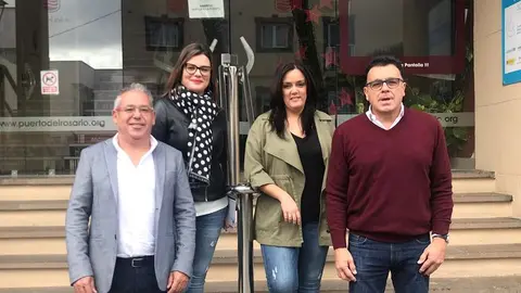 Miembros de Coalici&oacute;n Canaria en el Ayuntamiento de Puerto del Rosario.