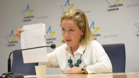 Ana Oramas, portavoz de Coalici&oacute;n Canaria-PNC en el Congreso de los Diputados.