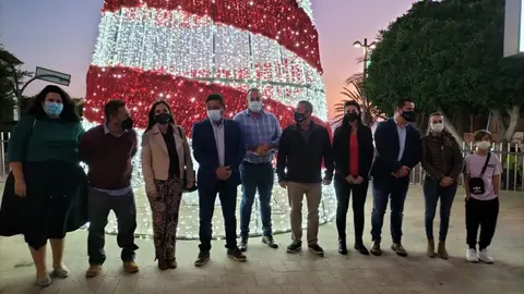Encendido navide&ntilde;o en P&aacute;jara.
