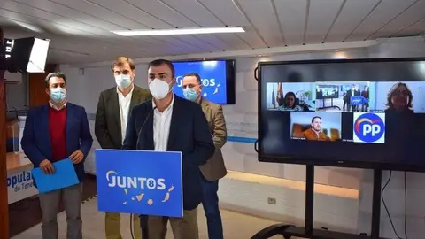 Manuel Dom&iacute;nguez, presidente del PP de Canarias.