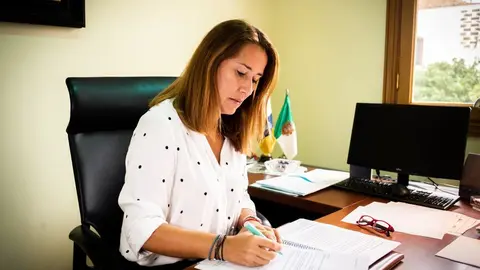 Lola Garc&iacute;a, consejera de Hacienda, Promoci&oacute;n Econ&oacute;mica y Empleo del Cabildo de Fuerteventura.