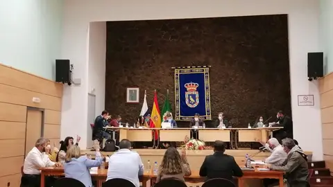 Pleno del Ayuntamiento de P&aacute;jara.