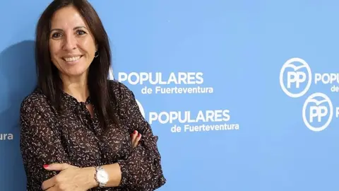 Dunia &Aacute;lvaro, coordinadora general del Partido Popular de Fuerteventura.