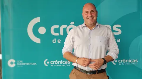 Sergio Lloret, presidente del Cabildo de Fuerteventura.