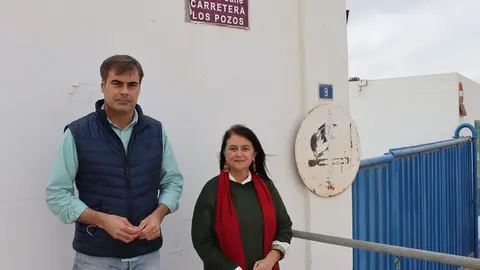 Fernando Ense&ntilde;at y Clara Pe&ntilde;a, concejales del PP de Puerto del Rosario.