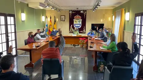 Pleno Extraordinario en el Ayuntamiento de La Oliva.