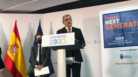 Rom&aacute;n Rodr&iacute;guez, consejero de Econom&iacute;a y Hacienda del Gobierno de Canarias.