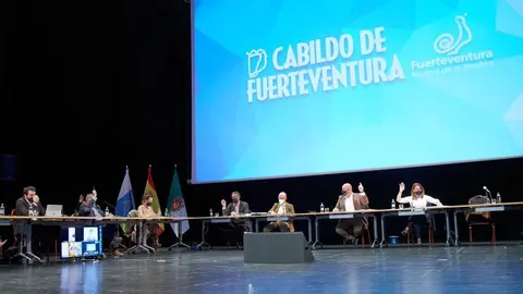 Pleno del Cabildo de Fuerteventura.