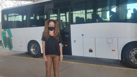 Carmen Alonso, consejera de Transportes del Cabildo de Fuerteventura.
