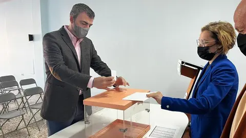Manuel Dom&iacute;nguez, presidente del Partido Popular de Canarias.