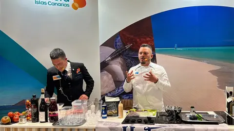 Stand del Patronato de Turismo en Madrid Fusi&oacute;n.