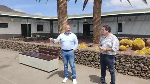 Jonathan Gil y David de Vera en Pozo Negro.