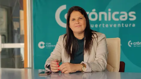 Esther Hern&aacute;ndez, alcaldesa de Tuineje.