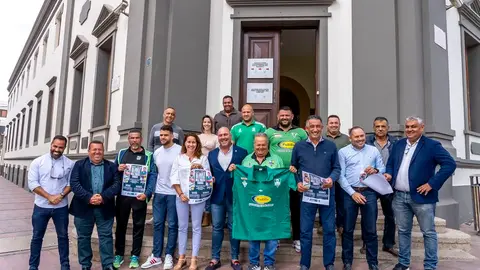 Presentaci&oacute;n de la gran final de Lucha Canaria.