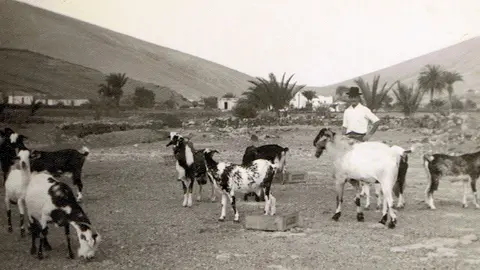 Antigua ganader&iacute;a en Fuerteventura, en una imagen de de archivo del Gobierno de Canarias.