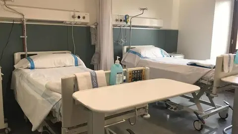 Habitaci&oacute;n de un hospital en Canarias.