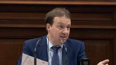 Miguel &Aacute;ngel Ponce, portavoz de Sanidad del Grupo Popular en el Parlamento de Canarias.