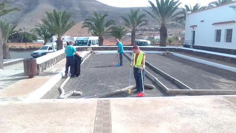 Limpieza y acondicionamiento del pueblo de La Matilla.