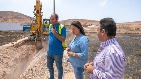 El saneamiento llega a Llano Florido.