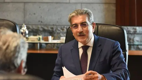 Rom&aacute;n Rodr&iacute;guez, vicepresidente y consejero de Hacienda.